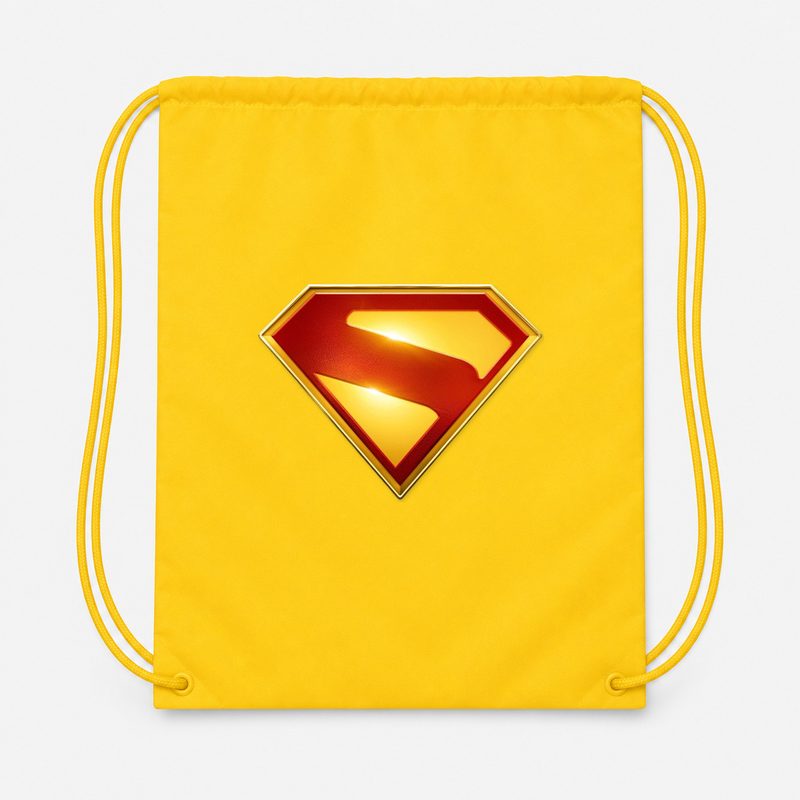 Superman 2025 Drawstring Bag - Yellow