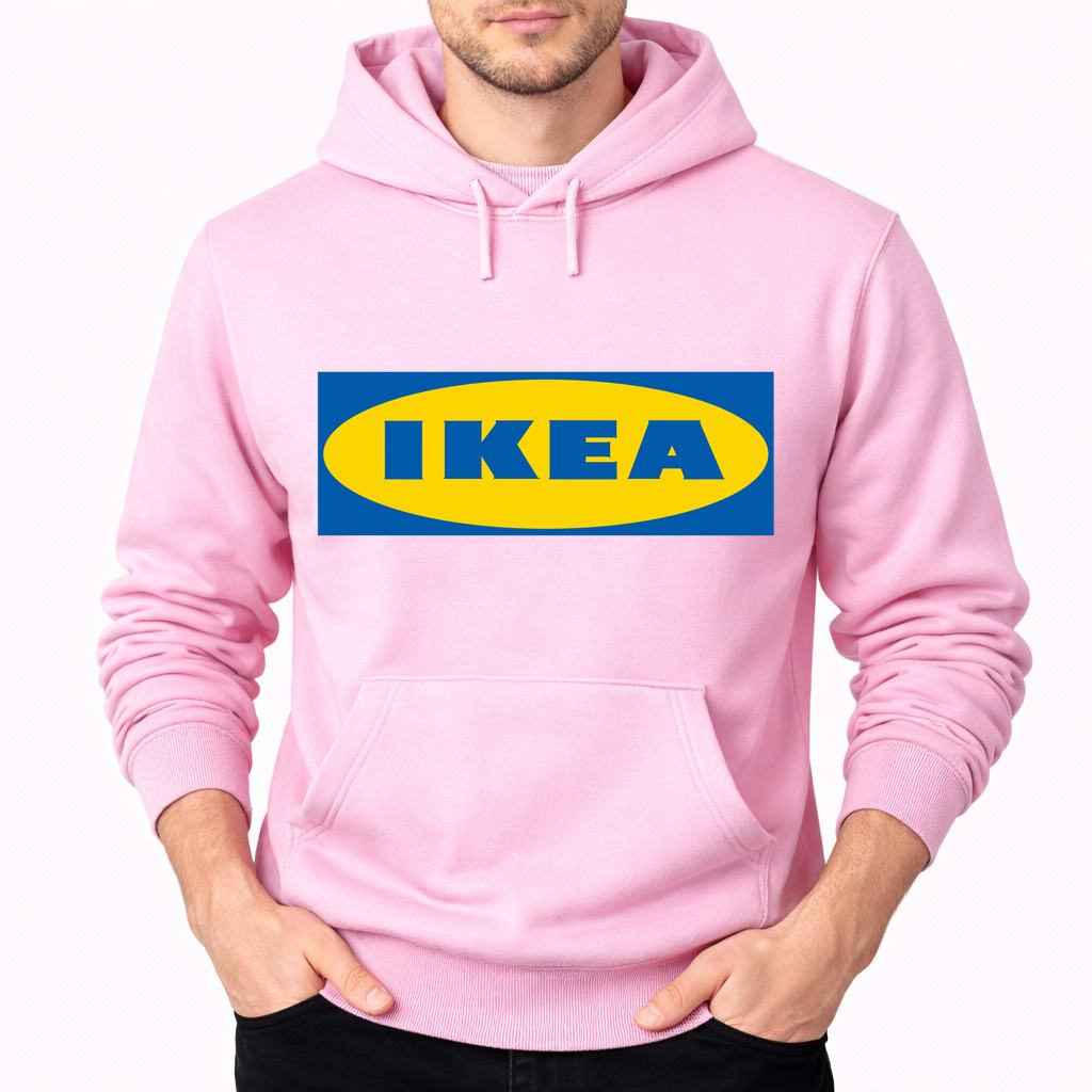 Men's Ikea Pullover Hoodie - Pink