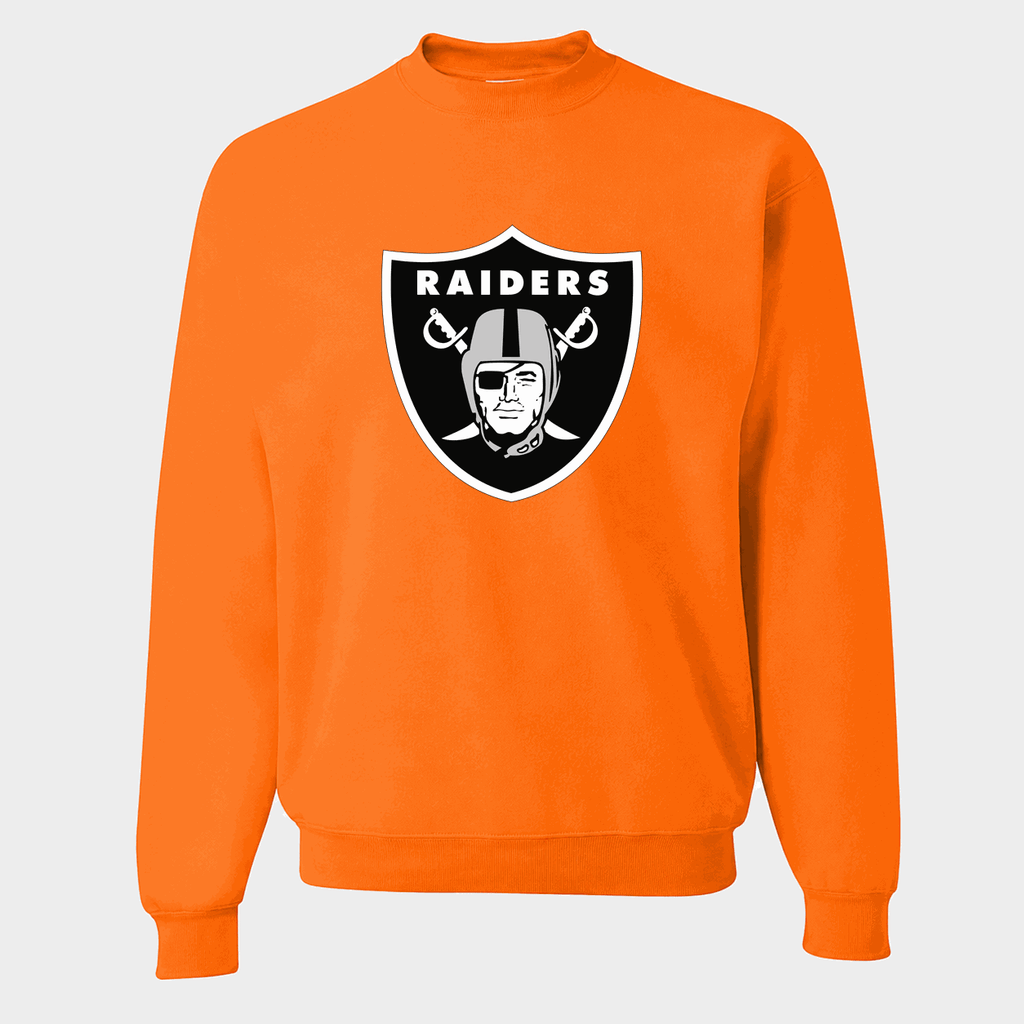 Men's Las Vegas Raiders Crewneck Sweatshirt - Orange