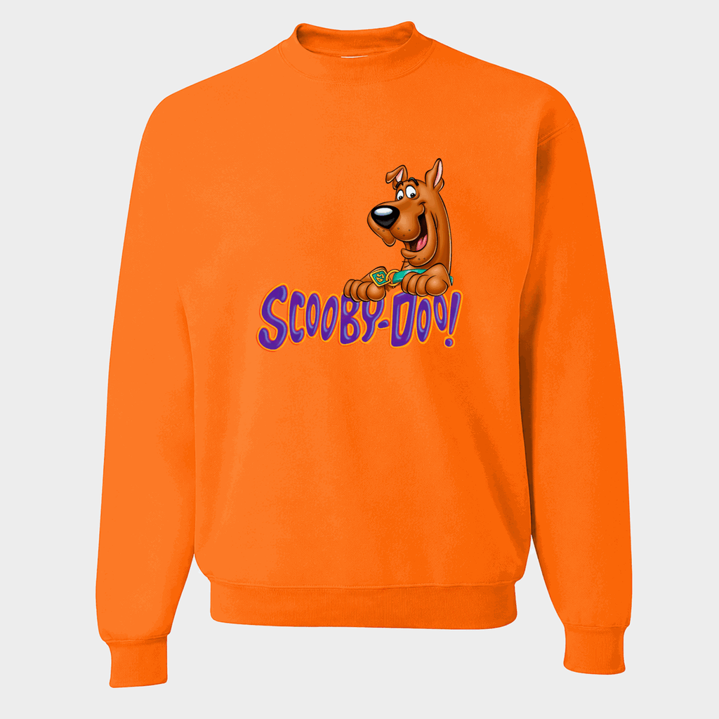 Men's Scooby-Doo Crewneck Sweatshirt - Orange