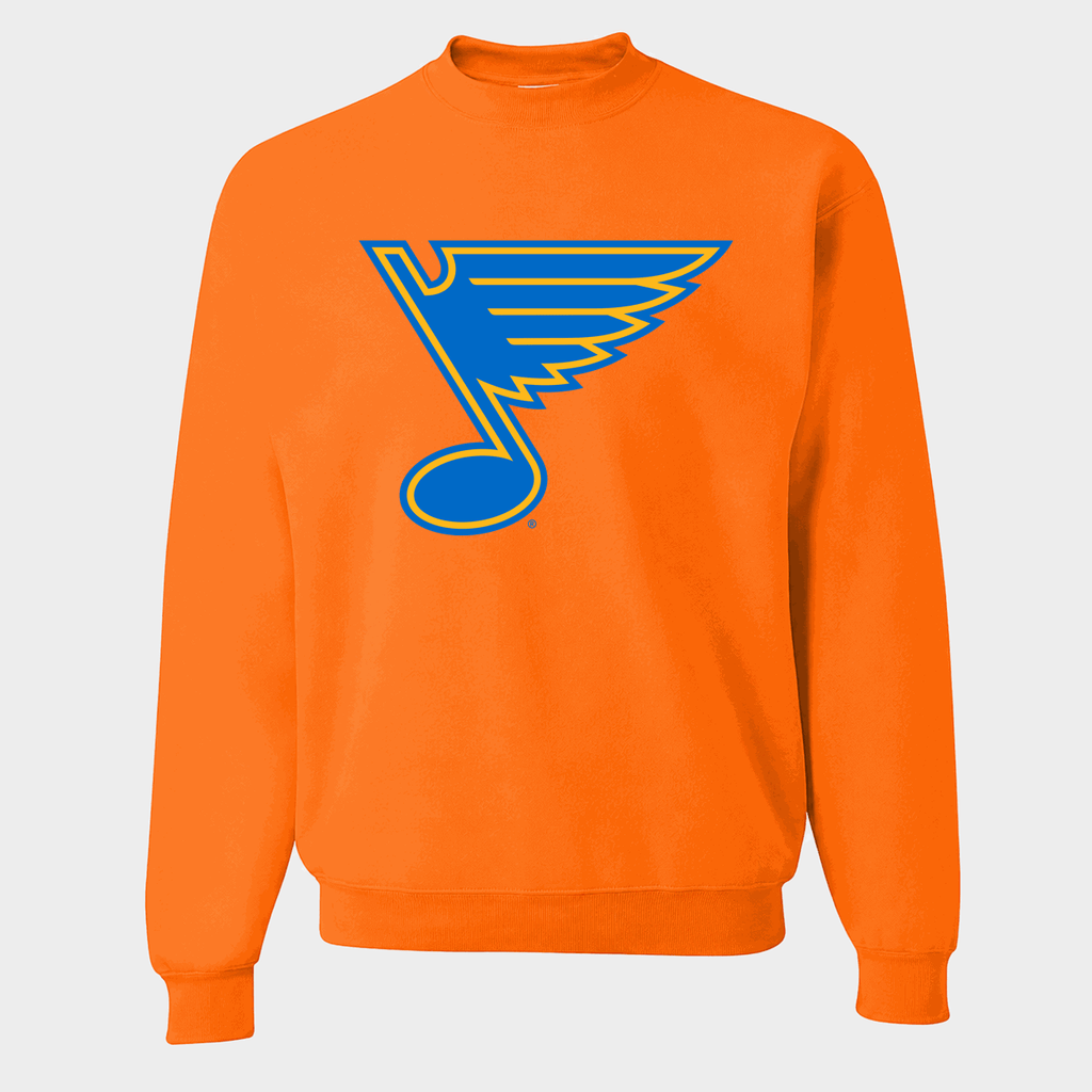 Men's St. Louis Blues Crewneck Sweatshirt - Orange