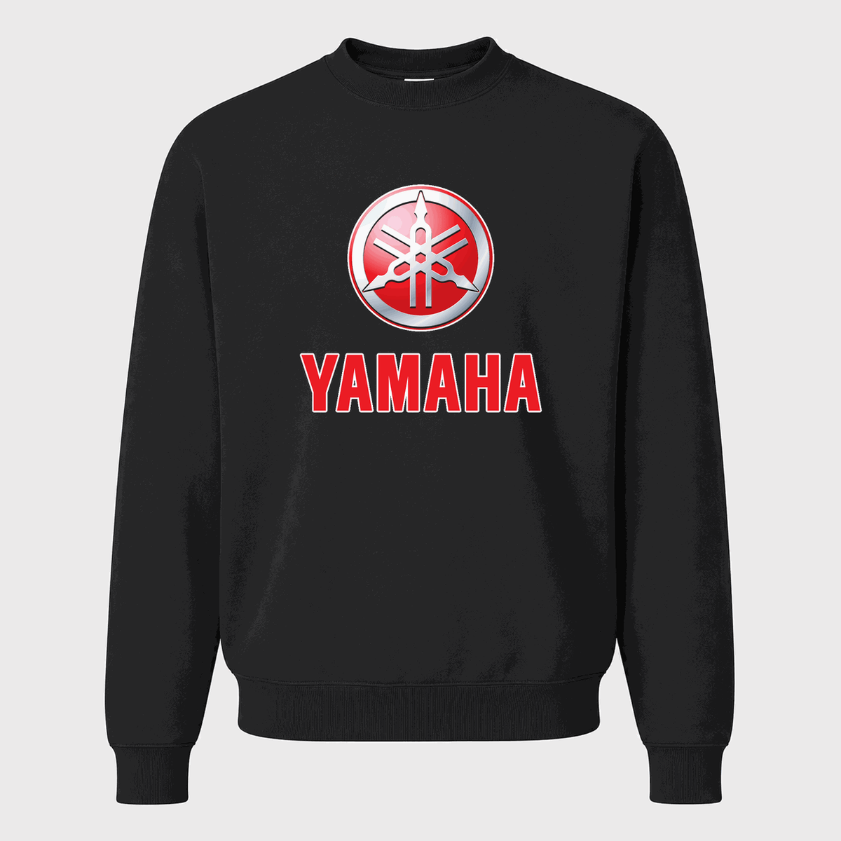 Men's Yamaha Crewneck Sweatshirt - Black