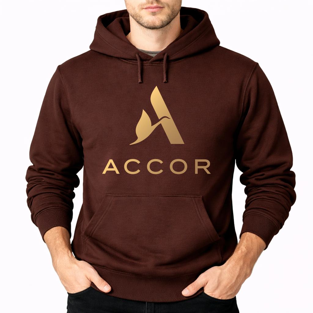 Men's Accor Pullover Hoodie - Brown