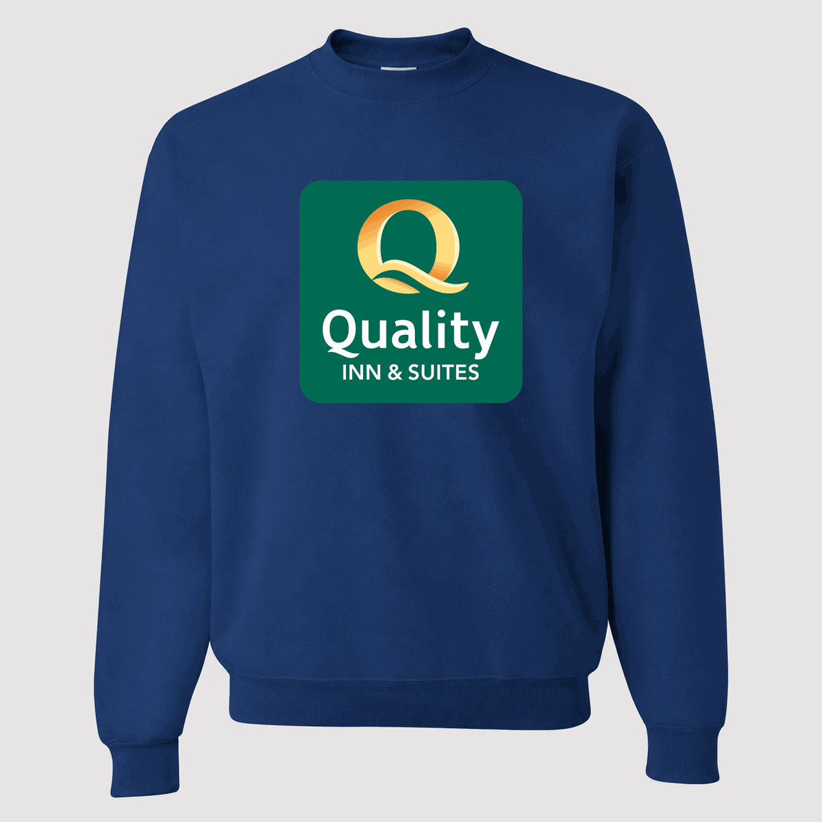 Men's Quality Inn & Suites Crewneck Sweatshirt - Blue