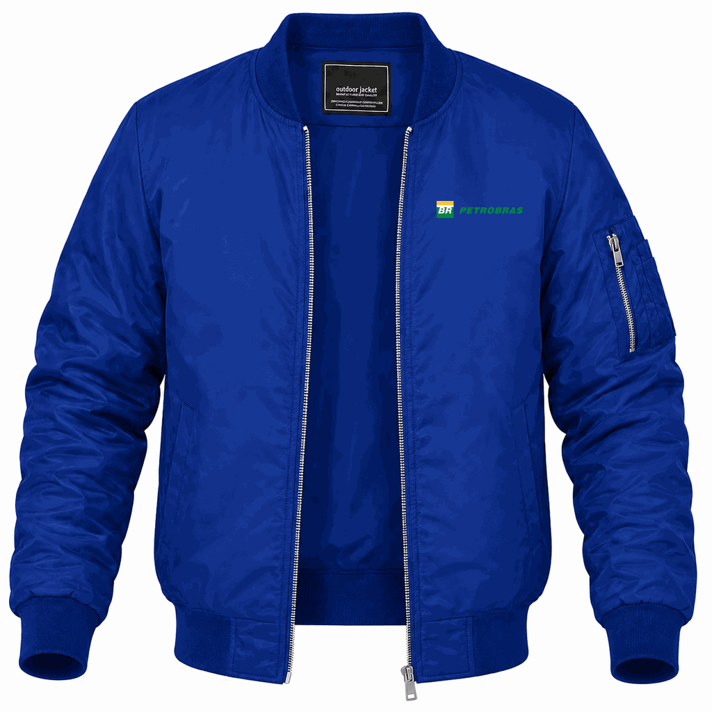 Men's Petrobras Lightweight Bomber Jacket - Blue