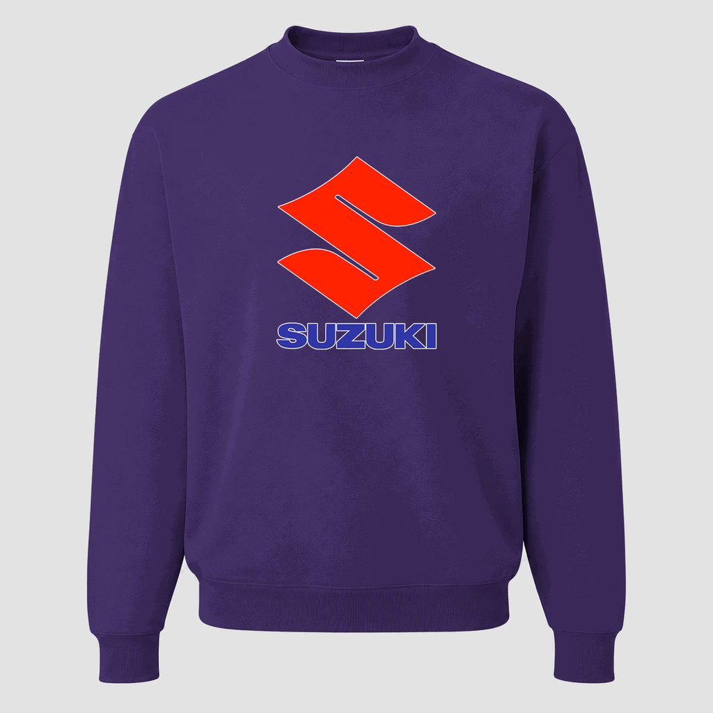 Men's Suzuki Crewneck Sweatshirt - Purple