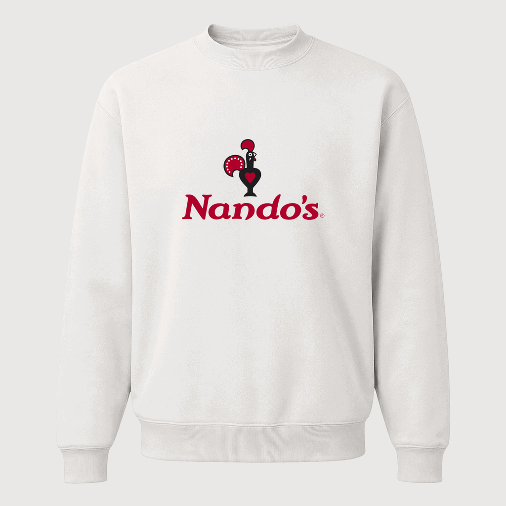 Men's Nando's Crewneck Sweatshirt - White
