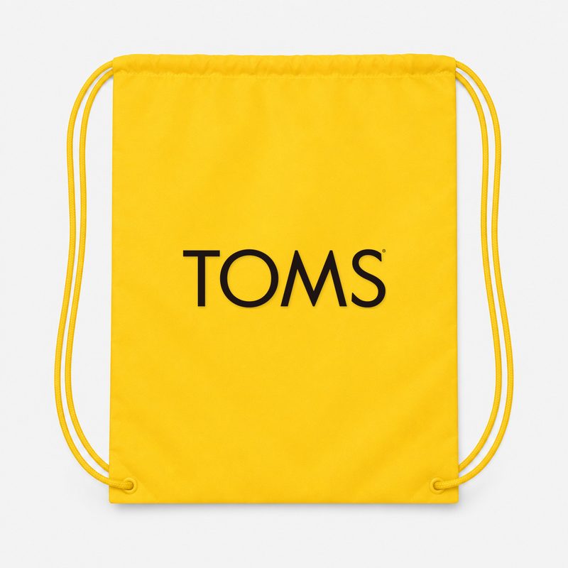 Toms Drawstring Bag - Yellow