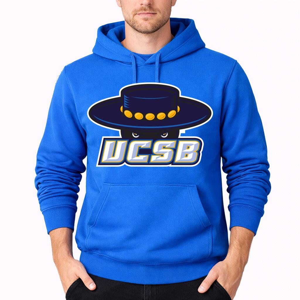 Men's UCSB Gauchos Pullover Hoodie - Azure