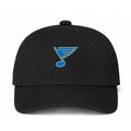 St. Louis Blues NHL Logo Black Dad Baseball Cap Hat