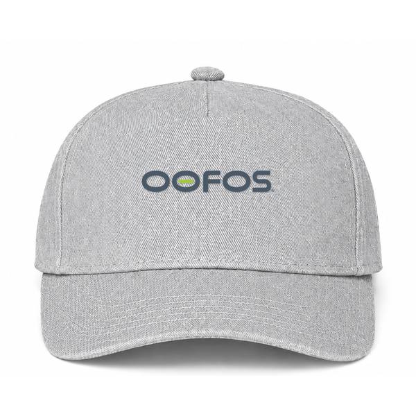 OOFOS Logo Gray Dad Baseball Cap Hat