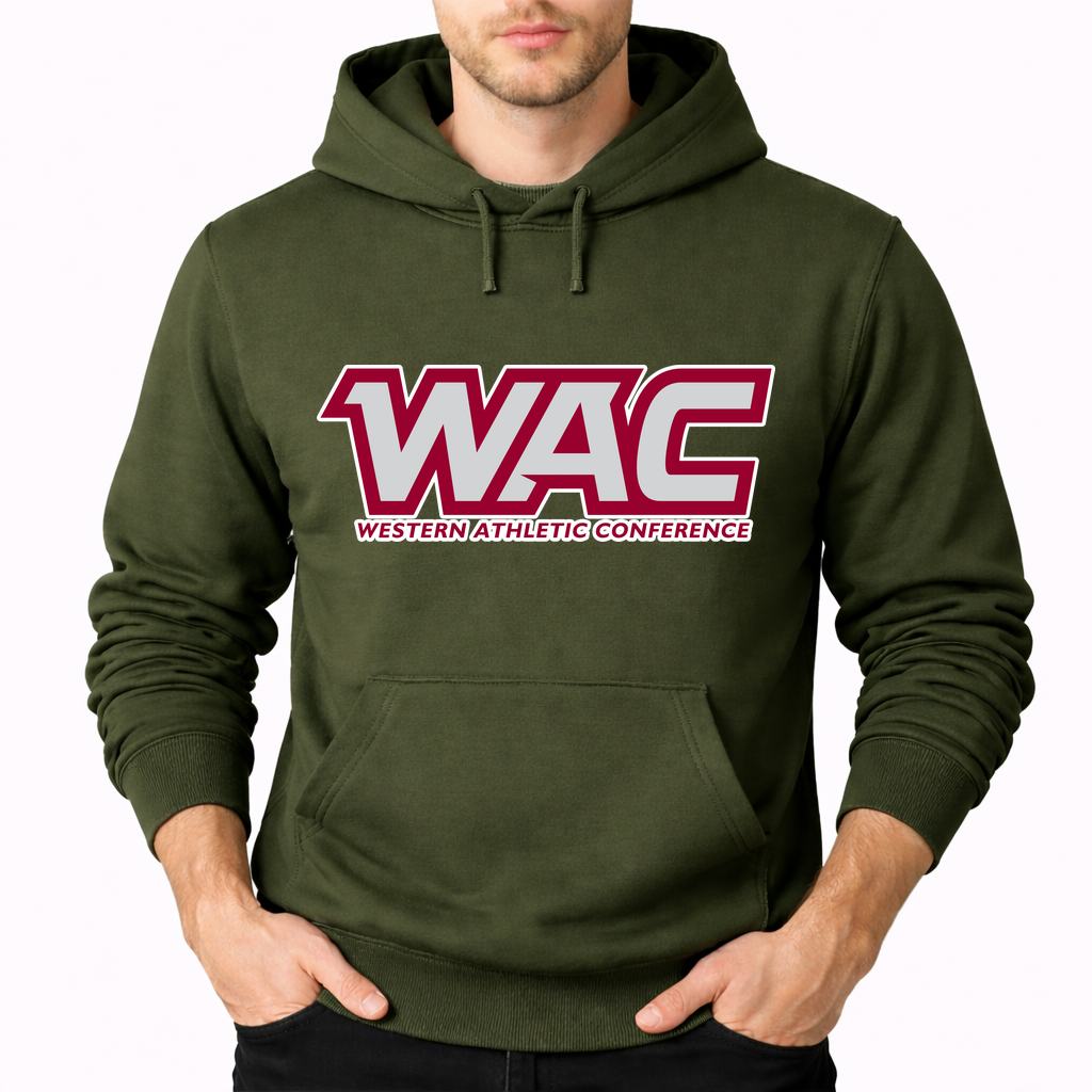 Men's Western Athletic Conference 2 Pullover Hoodie - Army Green