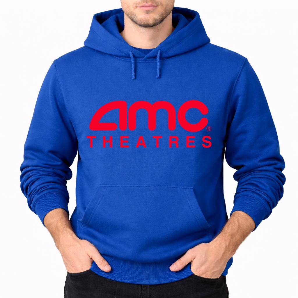 Men's AMC Theatres Pullover Hoodie - Blue