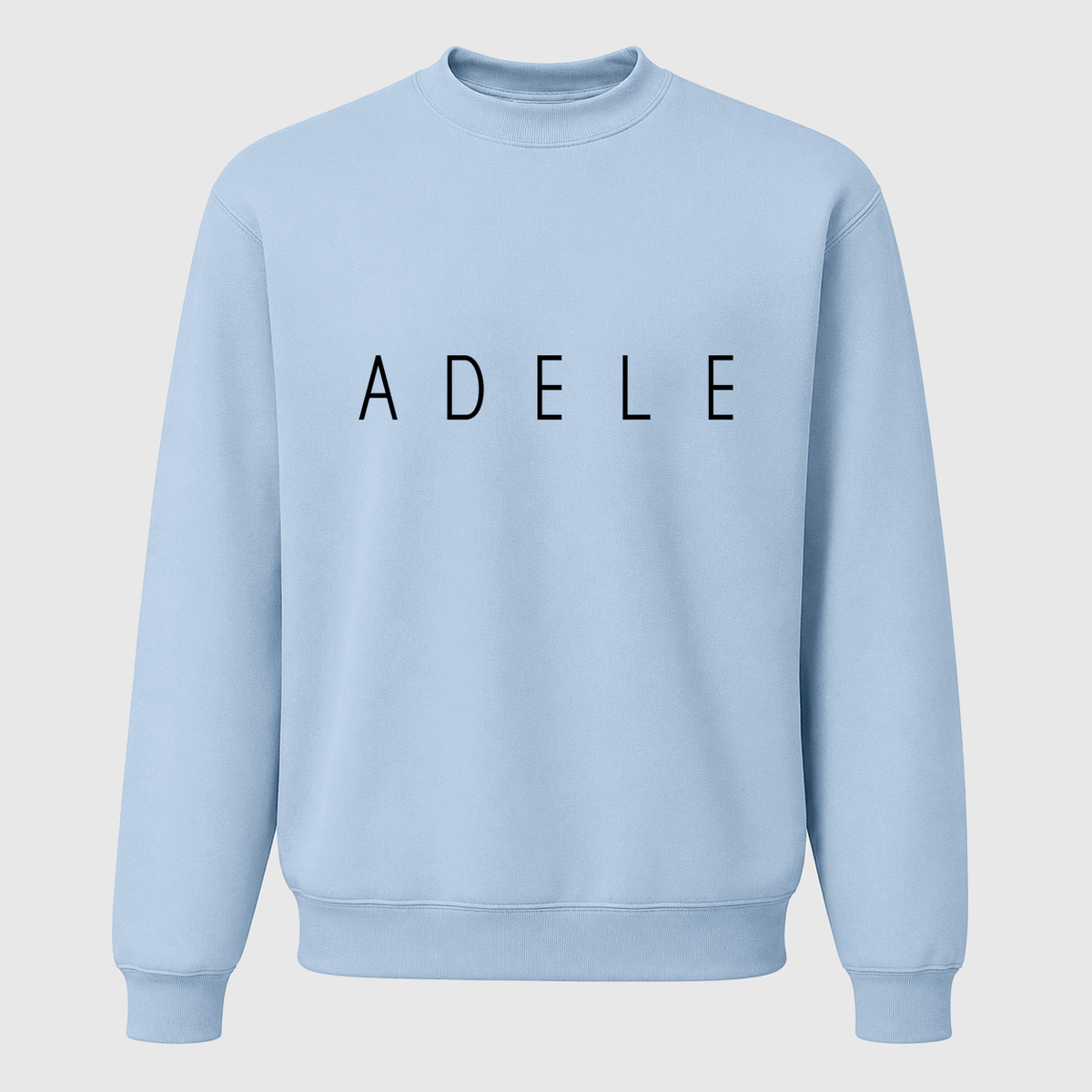 Men's Adele Crewneck Sweatshirt - Sky Blue