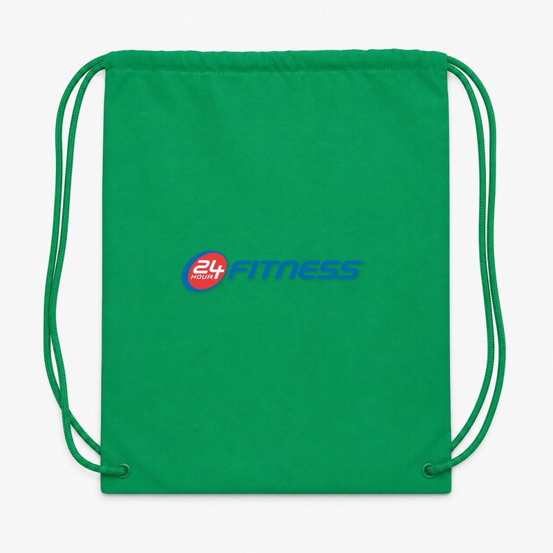 24 Hour Fitness Drawstring Bag - Green