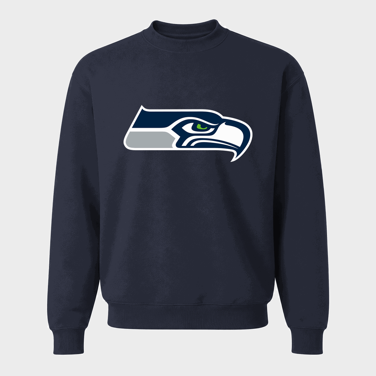 Men's Seattle Seahawks Crewneck Sweatshirt - Navy