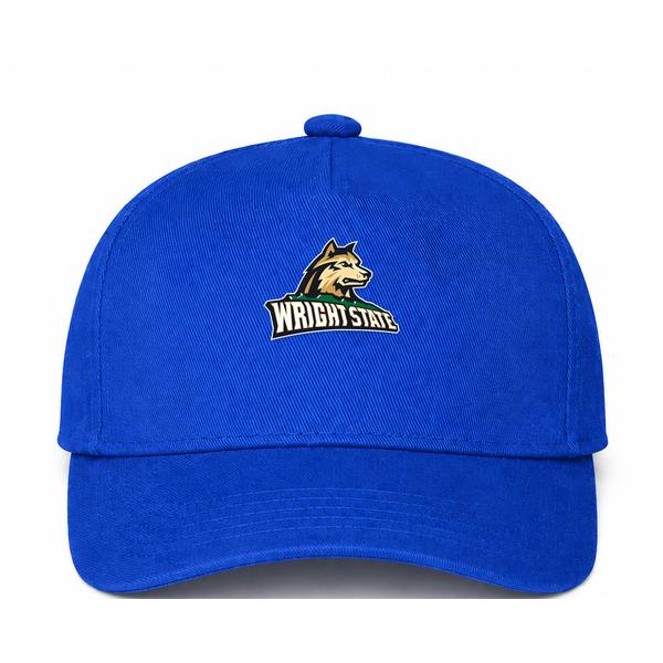 Wright State Raiders Logo Blue Dad Baseball Cap Hat