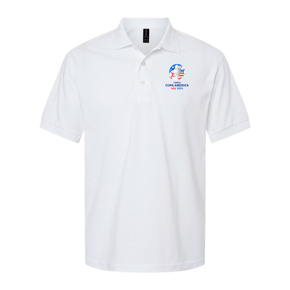 Men's Copa América 2024 Dry Blend Polo - White