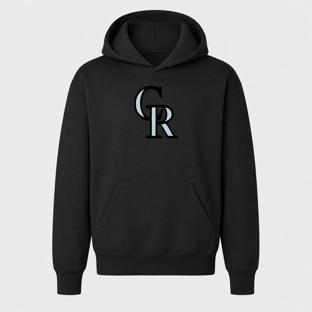 Youth Colorado Rockies Pullover Hoodie - Black