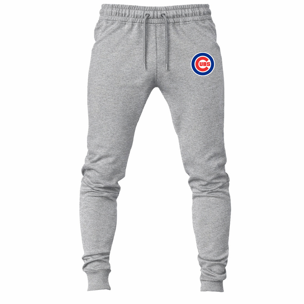 Chicago Cubs joggers sweatpants - Gray
