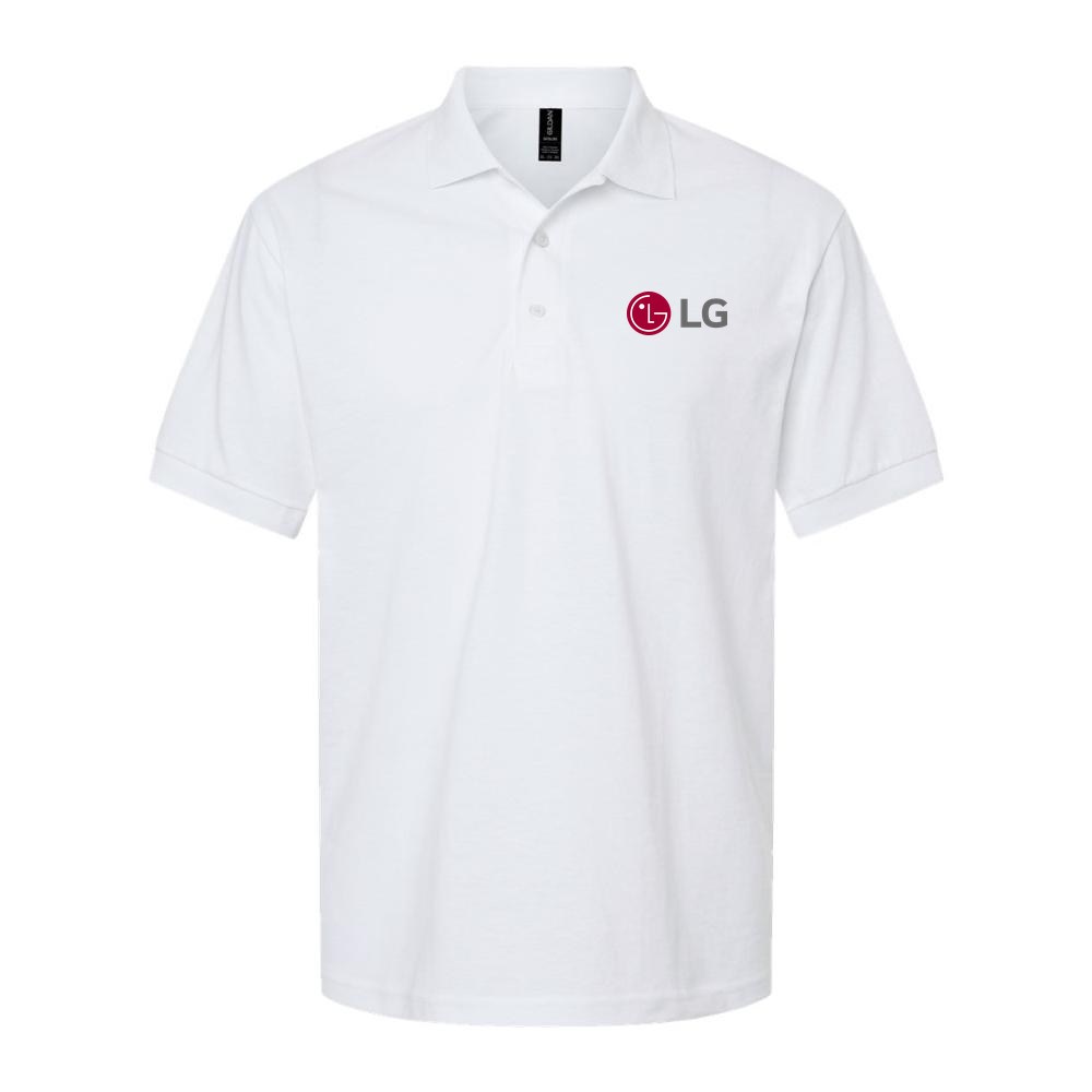 Men's LG Dry Blend Polo - White