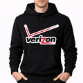 Men's Verizon Wireless Pullover Hoodie - Black