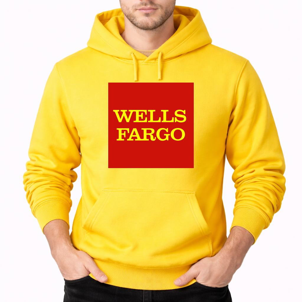 Men's Wells Fargo Pullover Hoodie - Yellow