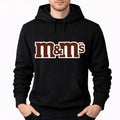 Men's M&M's Pullover Hoodie - Black