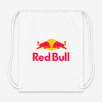 Red Bull Drawstring Bag - White