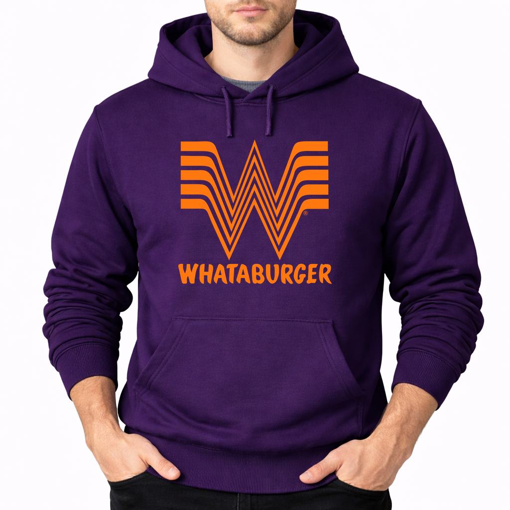 Men's Whataburger Pullover Hoodie - Purple