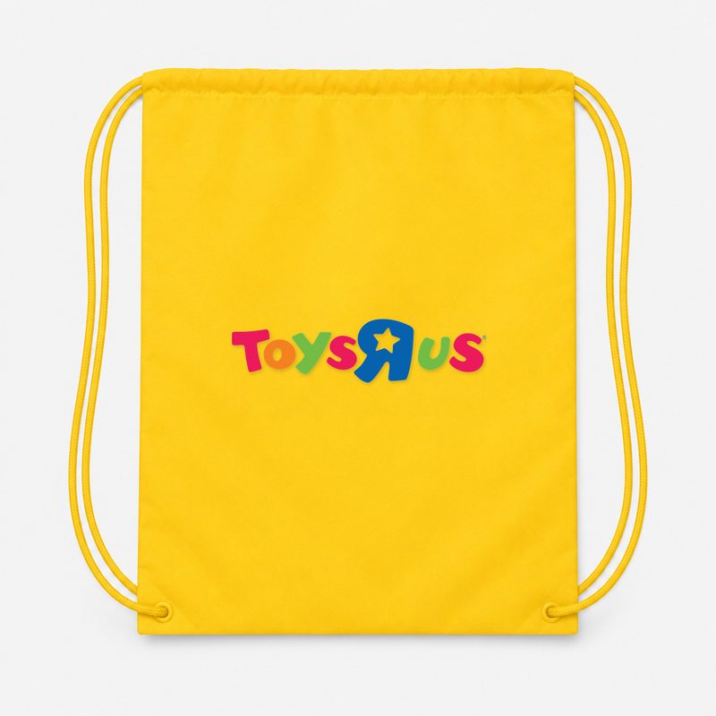 Toys R US Drawstring Bag - Yellow