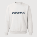 Men's OOFOS Crewneck Sweatshirt - White