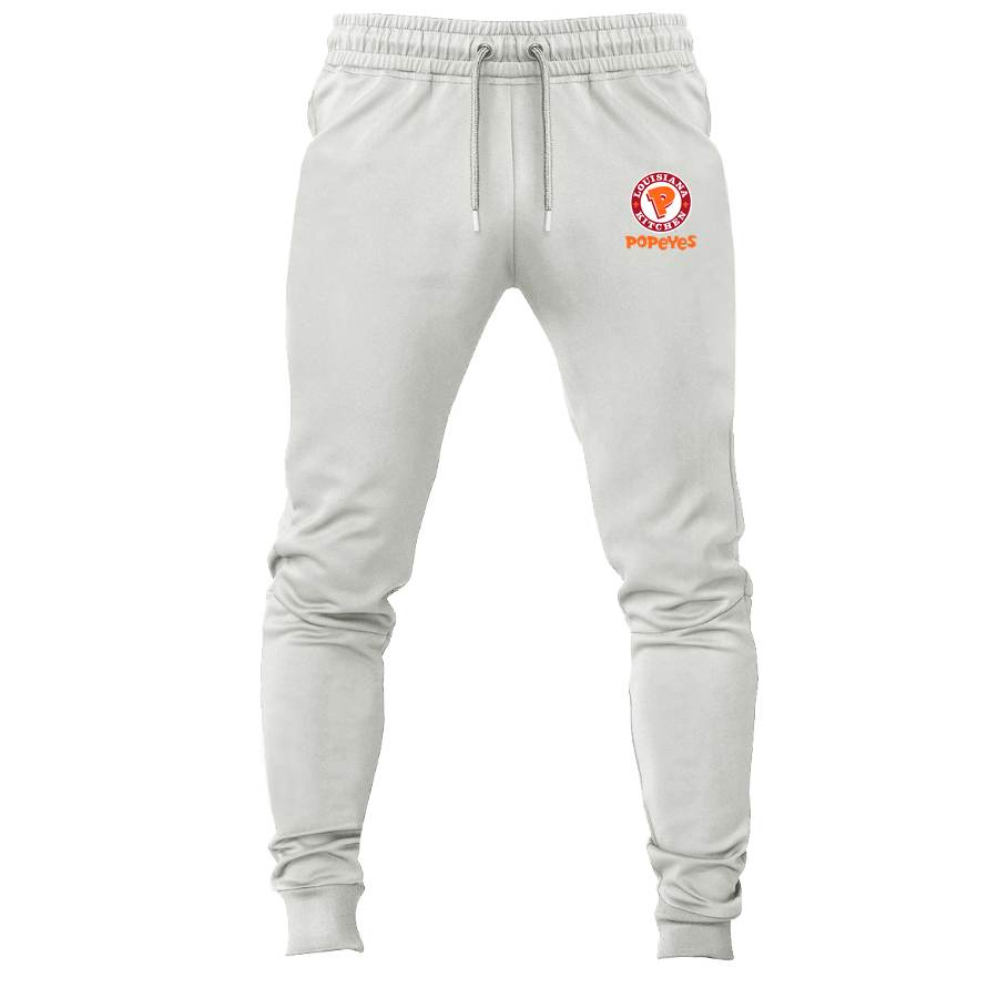 Popeyes Louisiana Kitchen joggers sweatpants - White