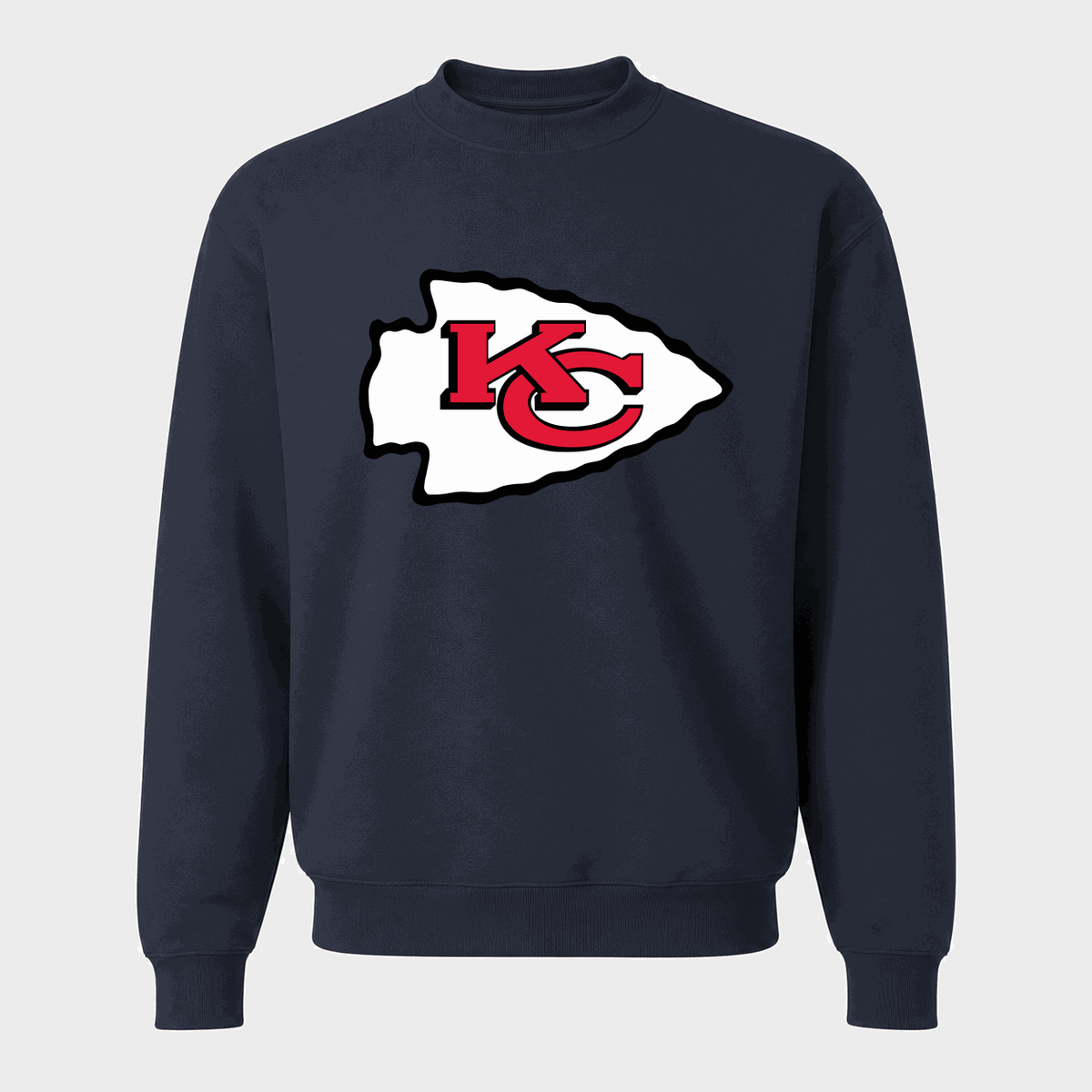 Men's Kansas City Chiefs Crewneck Sweatshirt - Navy