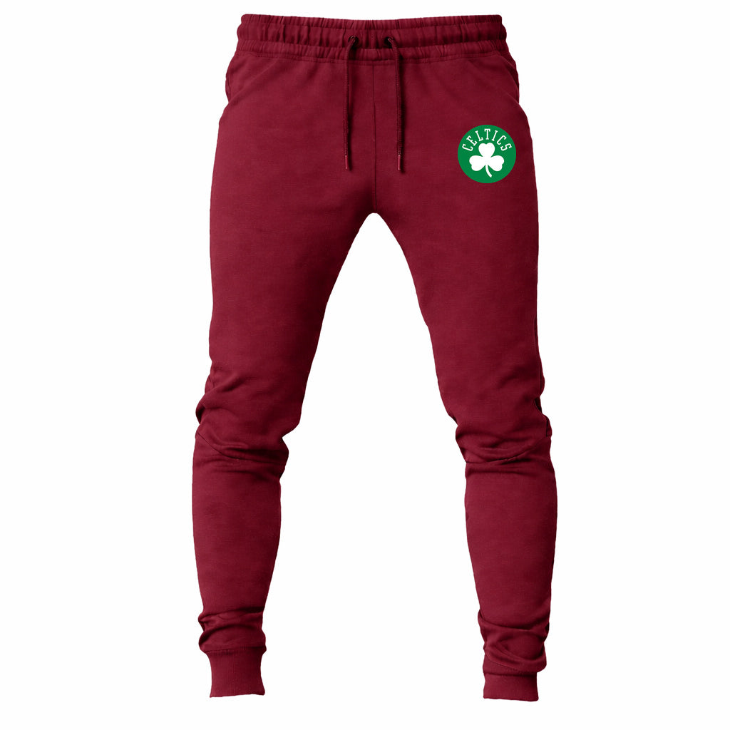 Boston Celtics joggers sweatpants - Maroon