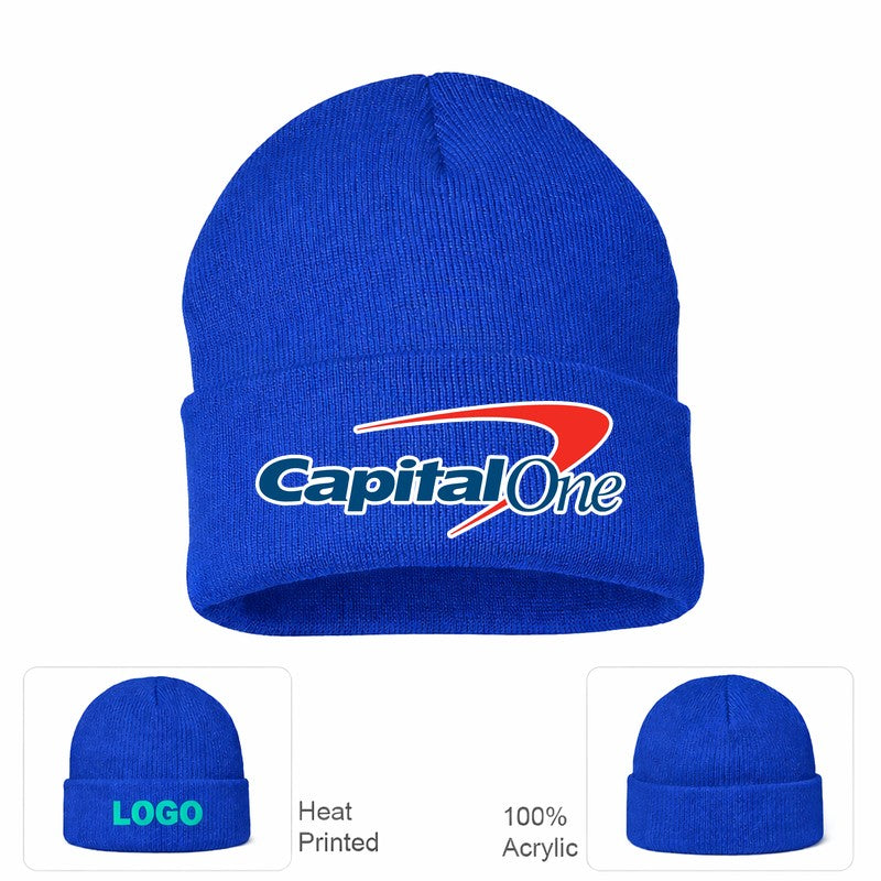 Capital One Royal Blue Beanie Hat