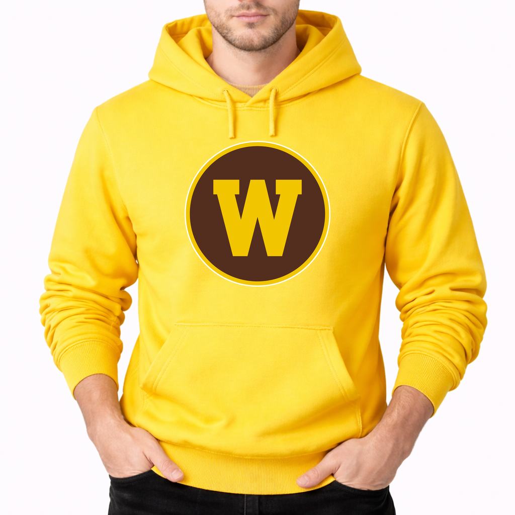Men's Western Michigan Broncos Pullover Hoodie - Yellow