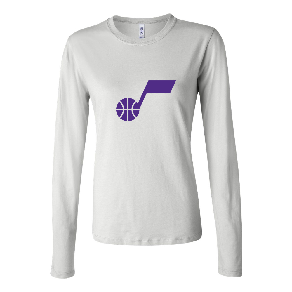 Women's Utah Jazz Long Sleeve T-Shirt - White