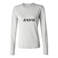 Women's Jay Z Logo 1 Long Sleeve T-Shirt - White