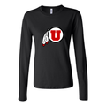 Women's Utah Utes Long Sleeve T-Shirt - Black