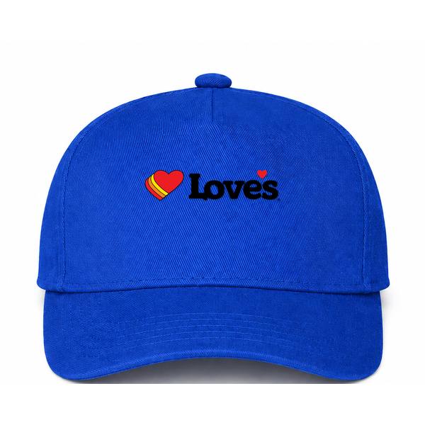 Love's Travel Stops Logo Blue Dad Baseball Cap Hat