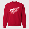 Men's Detroit Red Wings Crewneck Sweatshirt - Red