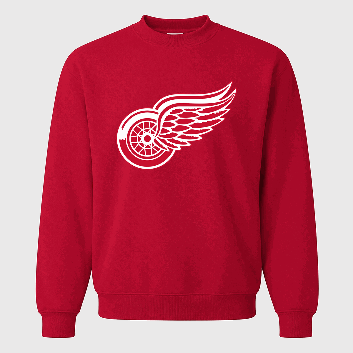 Men's Detroit Red Wings Crewneck Sweatshirt - Red