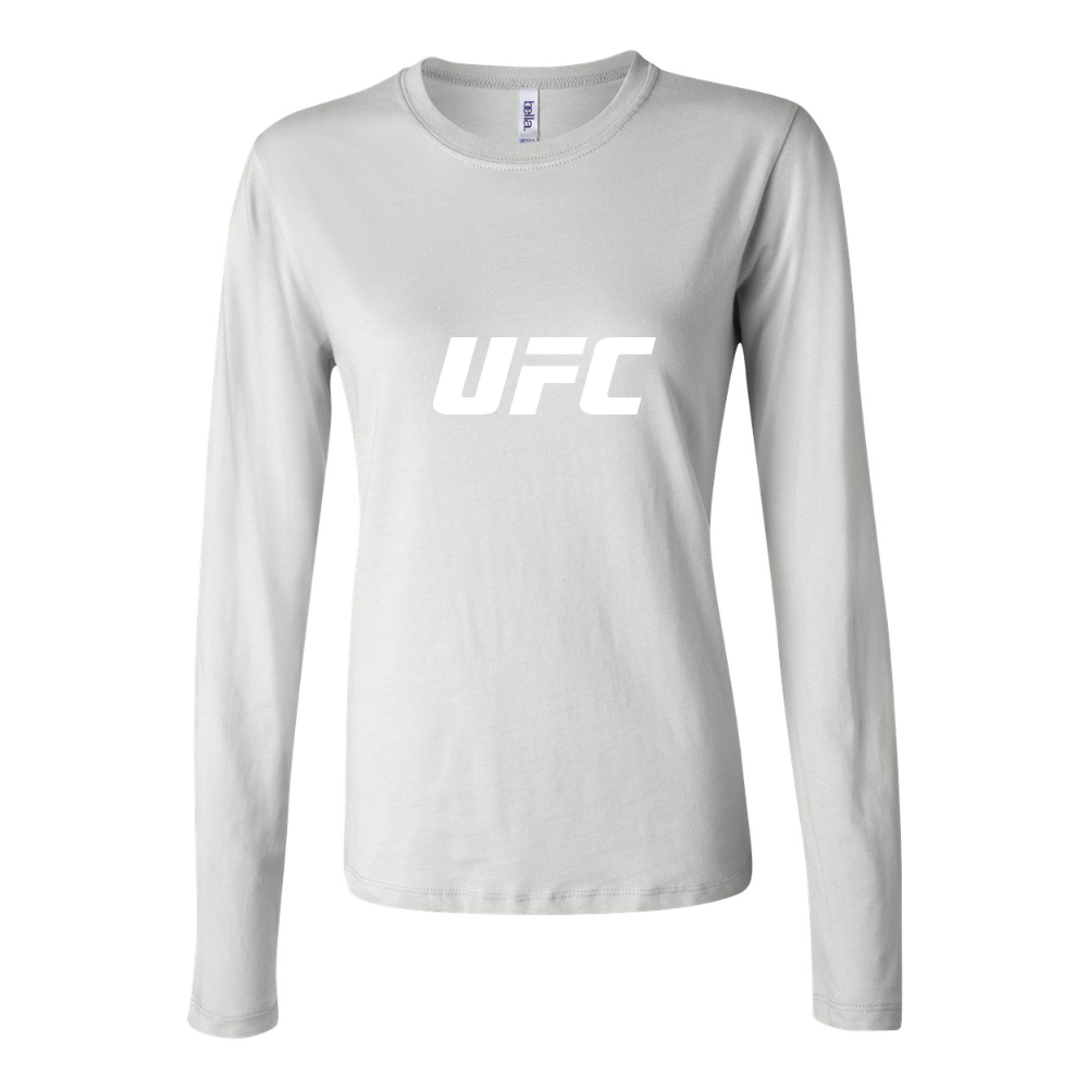 Women's UFC White Long Sleeve T-Shirt - White