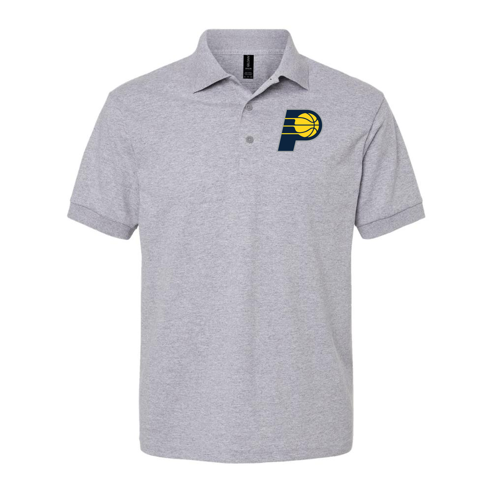 Men's Indiana Pacers Dry Blend Polo - Gray