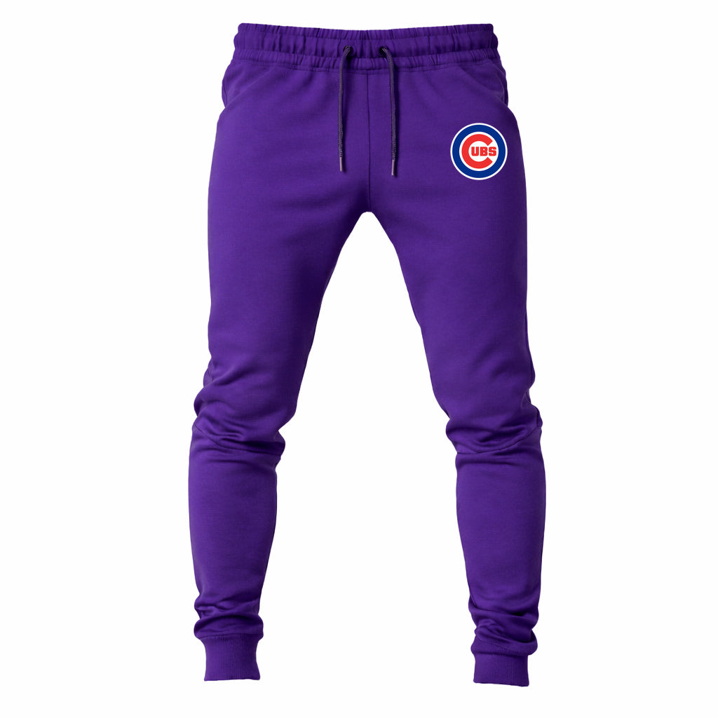 Chicago Cubs joggers sweatpants - Purple