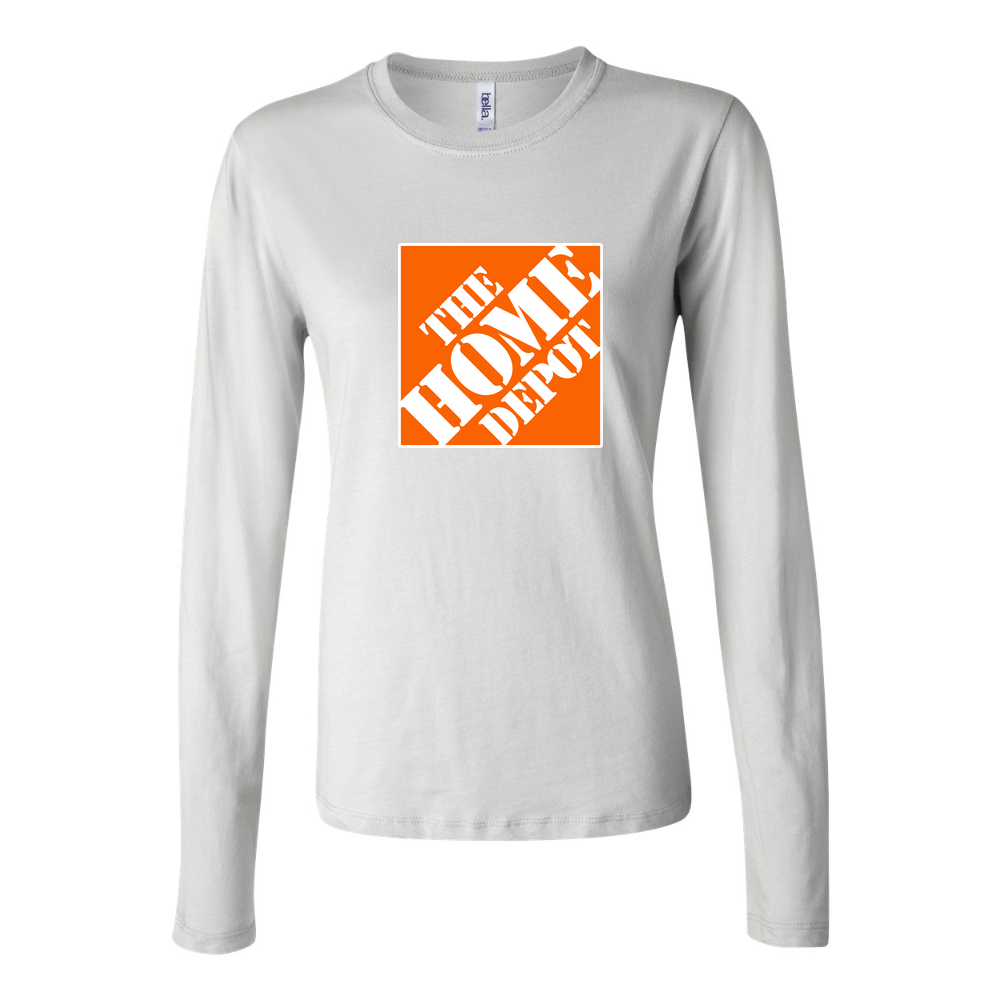 Women's The Home Depot Long Sleeve T-Shirt - White
