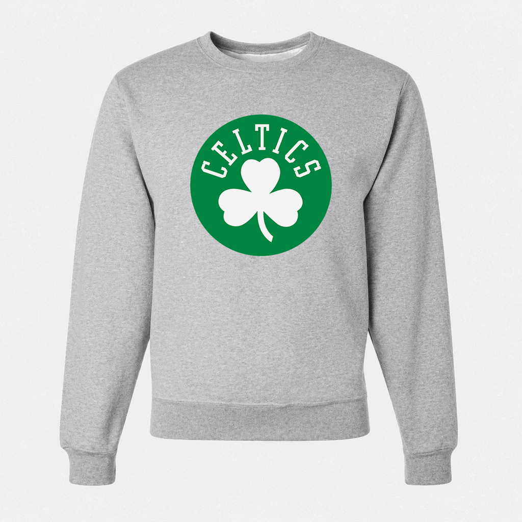 Men's Boston Celtics Crewneck Sweatshirt - Gray