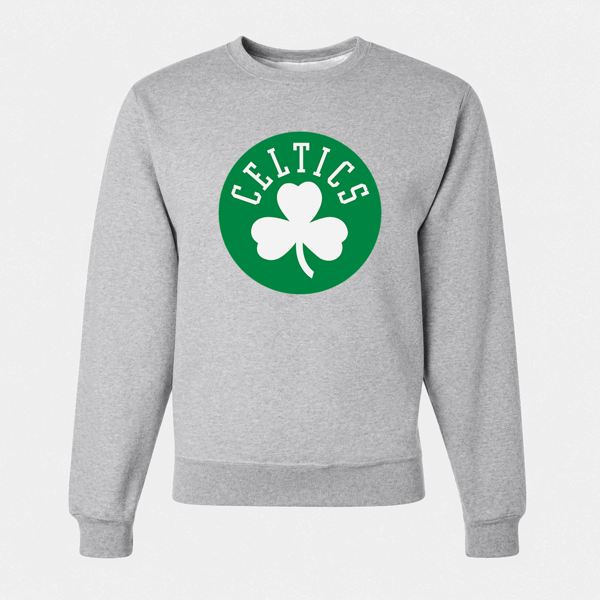 Men's Boston Celtics Crewneck Sweatshirt - Gray