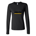 Women's Hertz Long Sleeve T-Shirt - Black